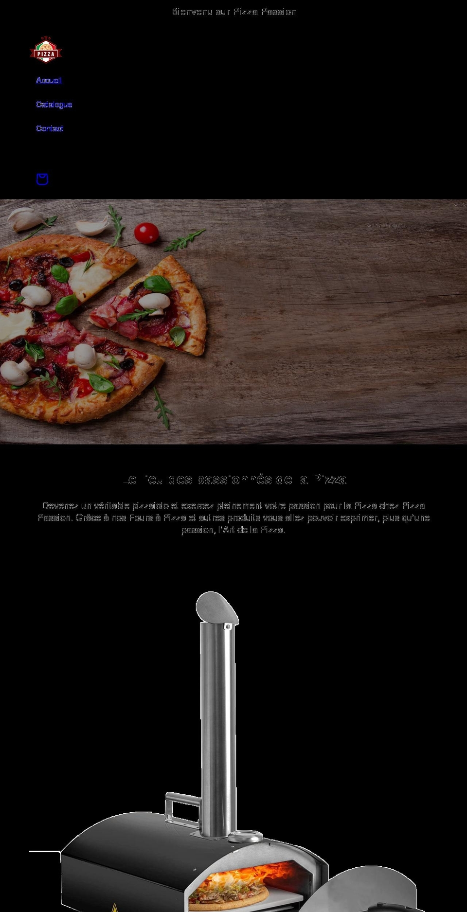 pizza-passion.com shopify website screenshot