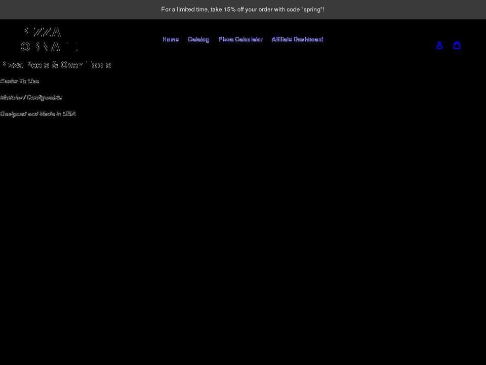 pizzaornate.com shopify website screenshot