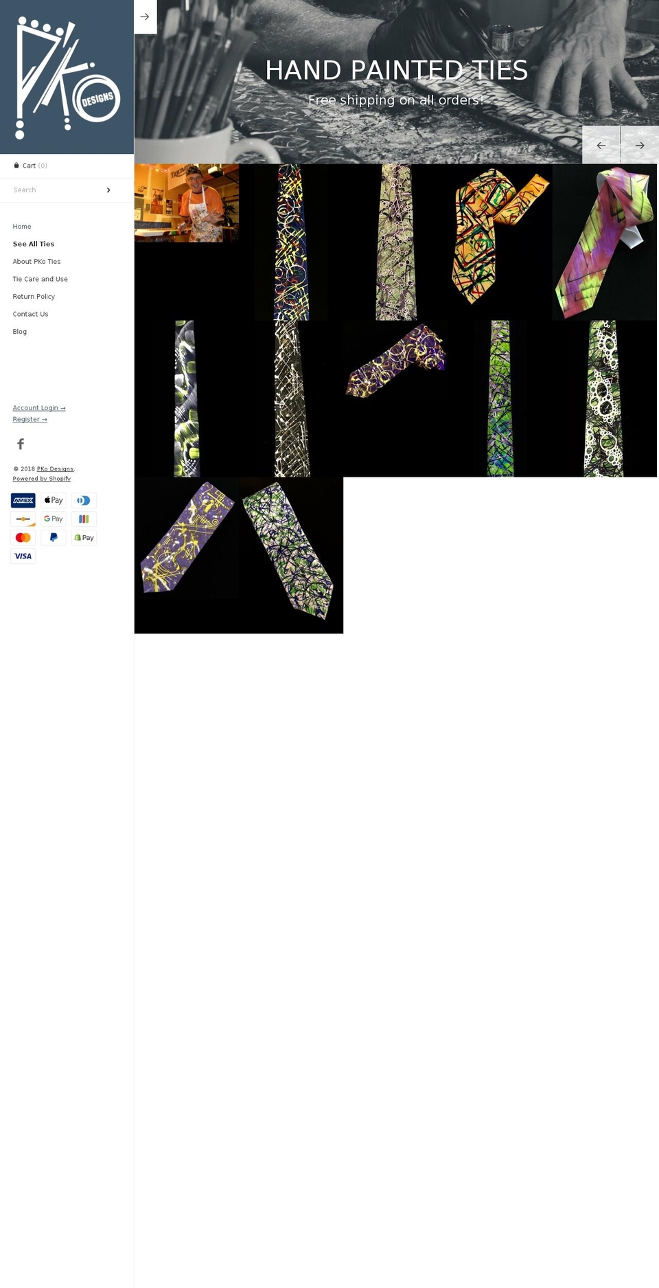 pkotize.com shopify website screenshot