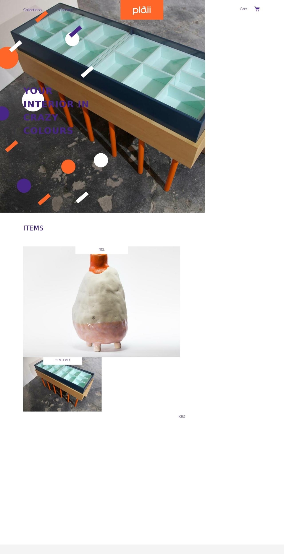 plaiishop.com — Shopify storefront screenshot