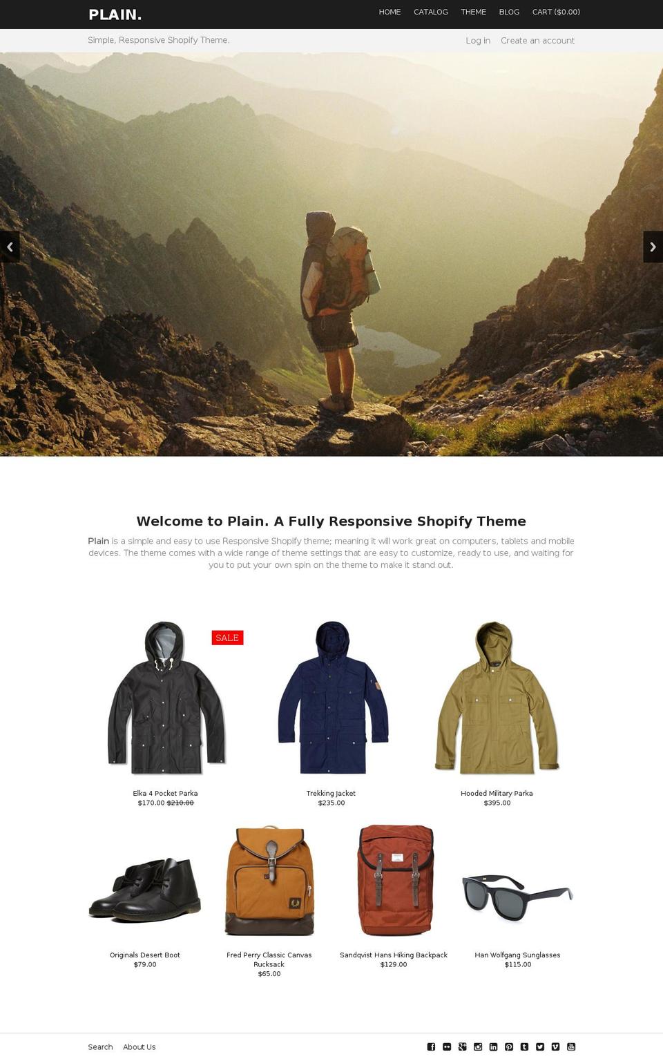 plain Shopify theme site example plain-8.myshopify.com