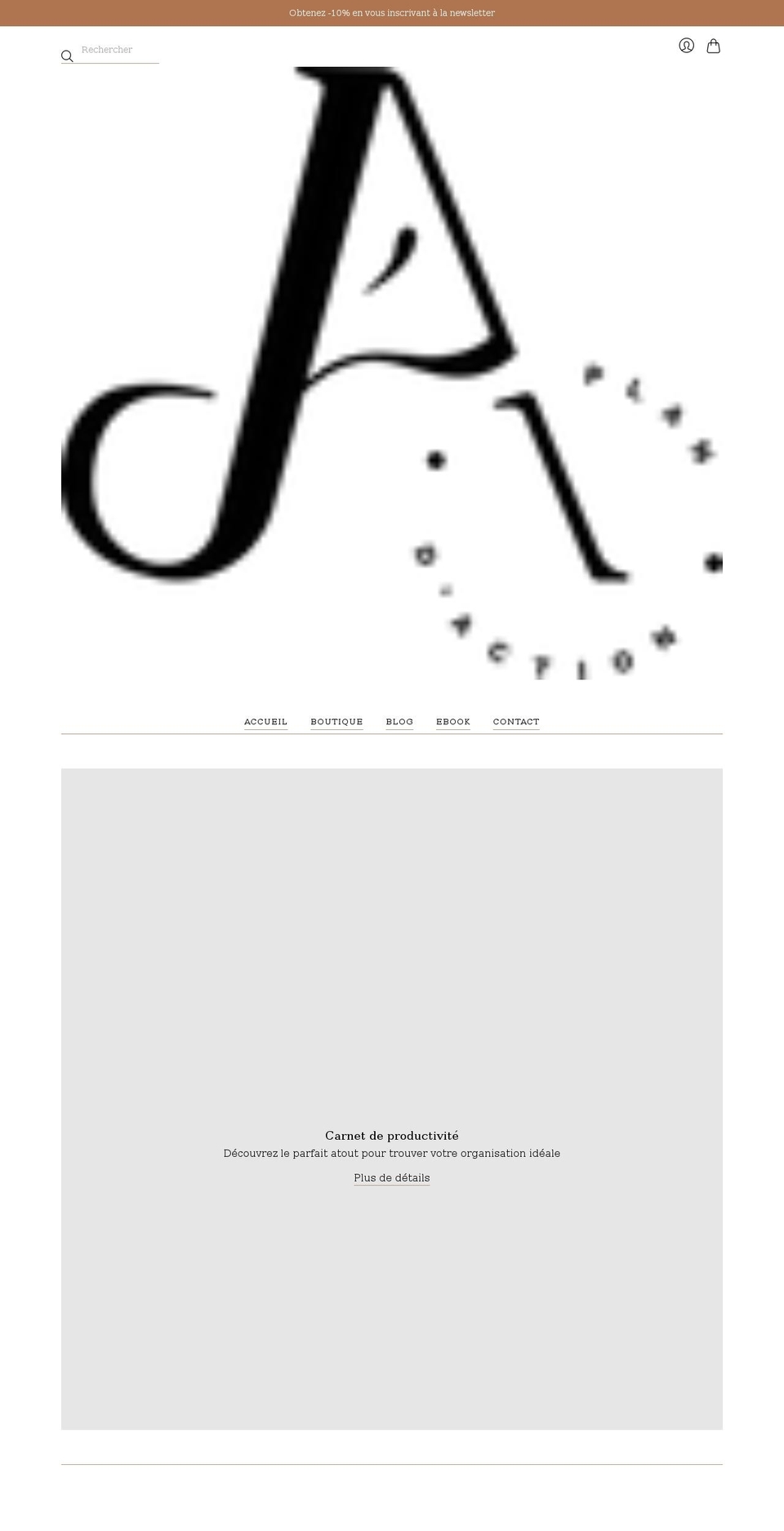 plan-action.com shopify website screenshot