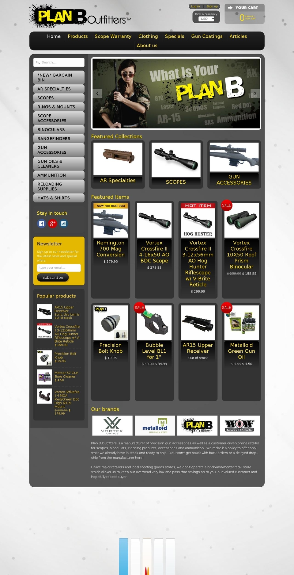 planboutfitters.com shopify website screenshot