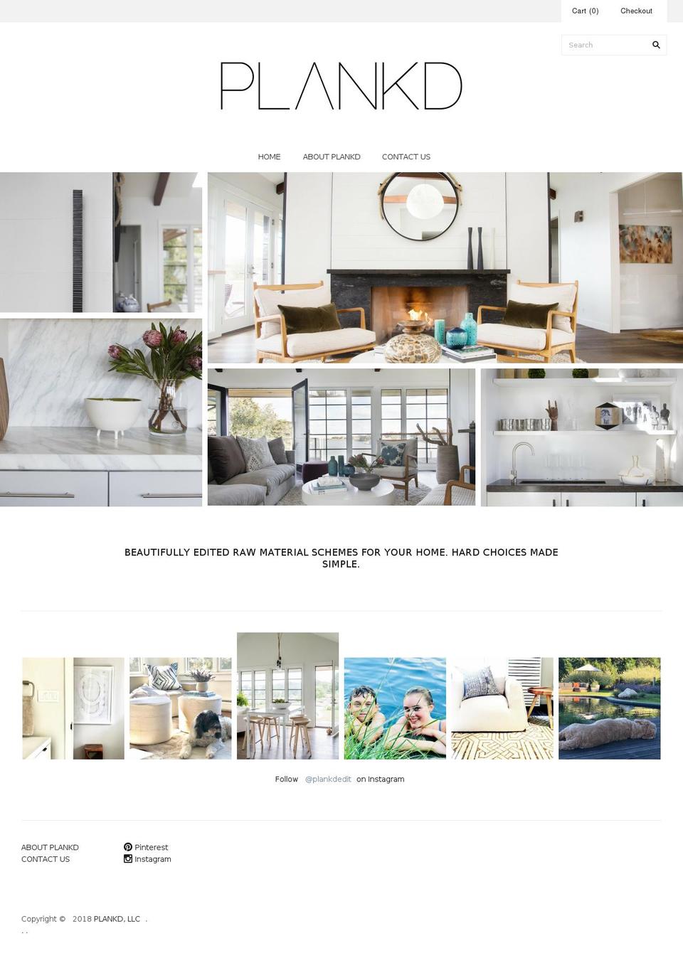 plankdedit.com shopify website screenshot