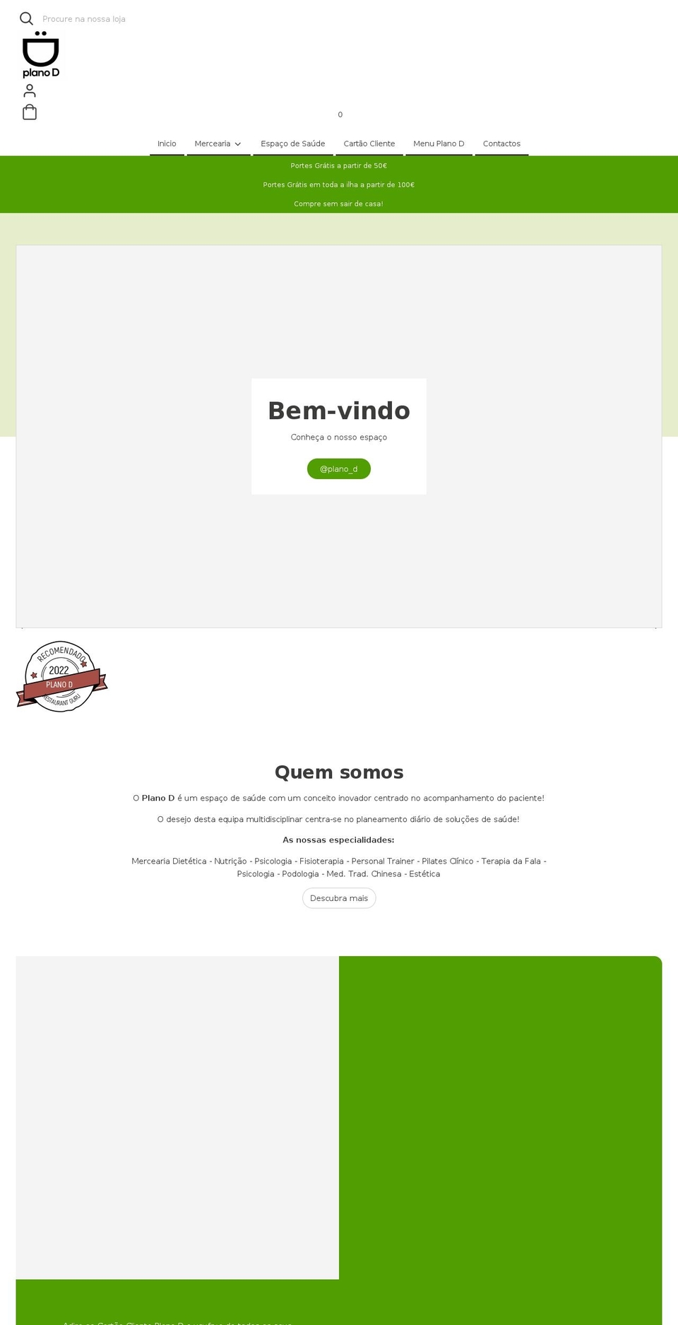 planod.pt shopify website screenshot