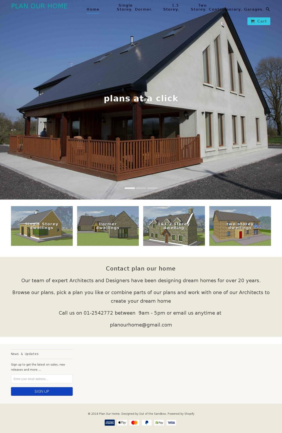 planourhome.com — Shopify storefront screenshot