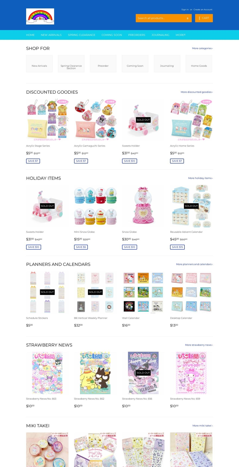 planswithaloha.com — Shopify storefront screenshot