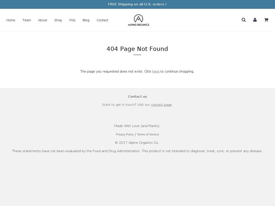 plantcompliment.com — Shopify storefront screenshot