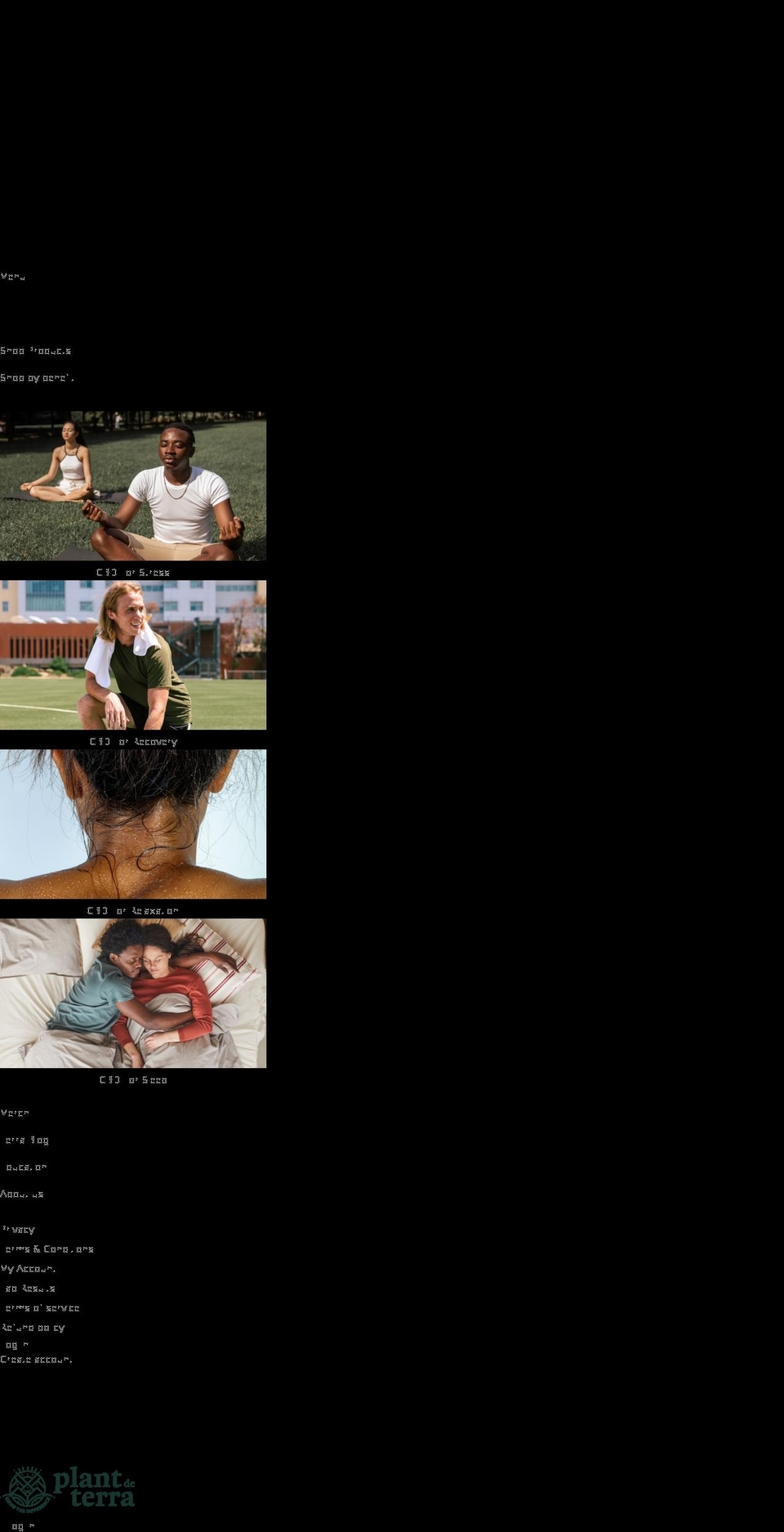 plantdeterra.com shopify website screenshot