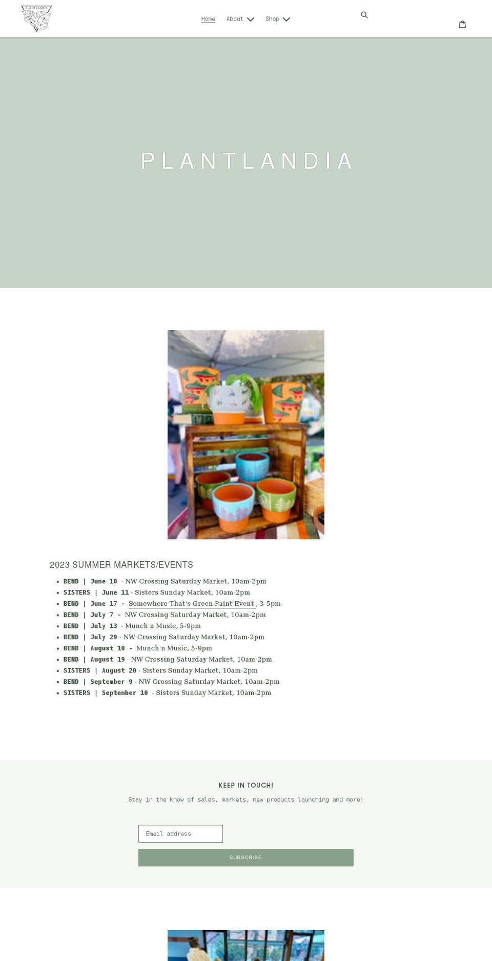 plantlandiaa.com shopify website screenshot