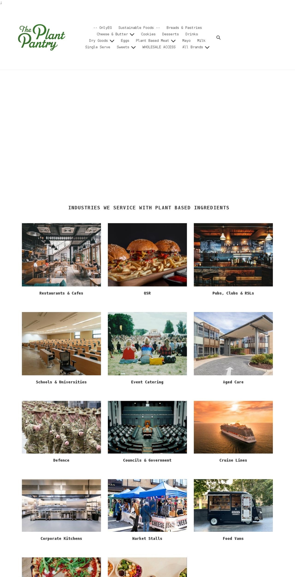 plantpantry.com.au shopify website screenshot