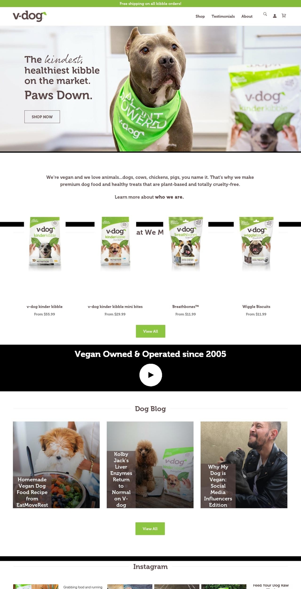 plantpoweredpooches.com Shopify store