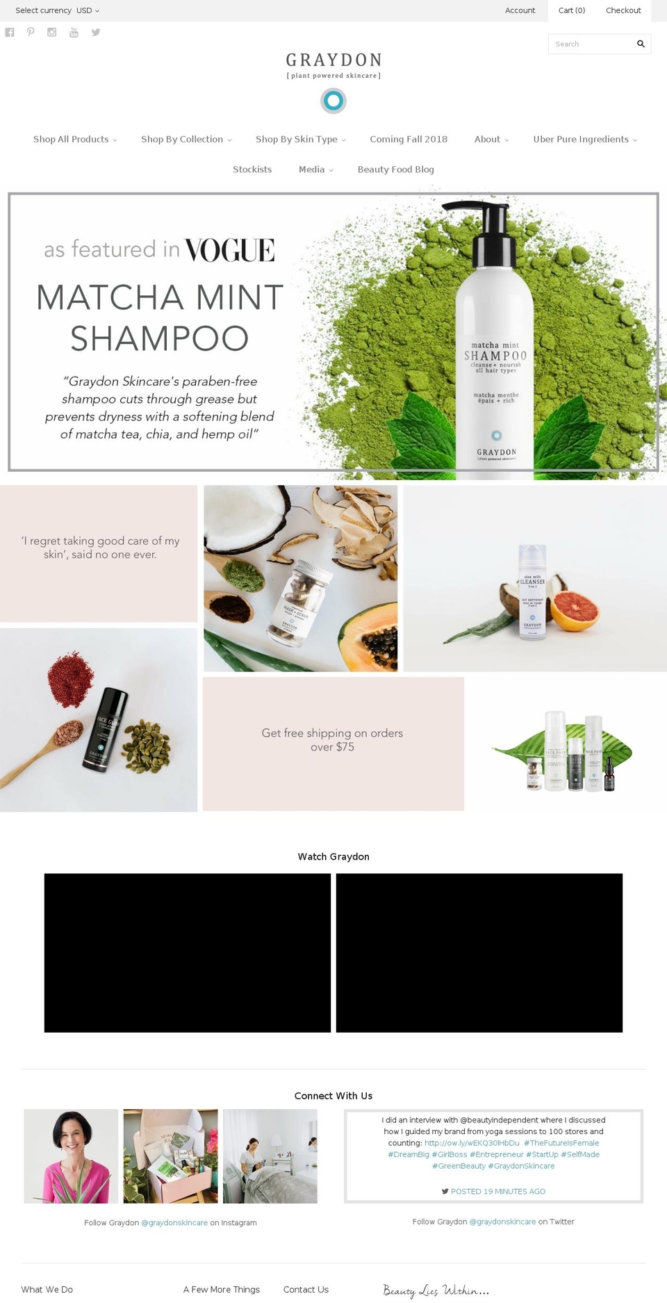 [Plus] Removed blue bar USA Shopify theme site example plantpoweredskincare.com