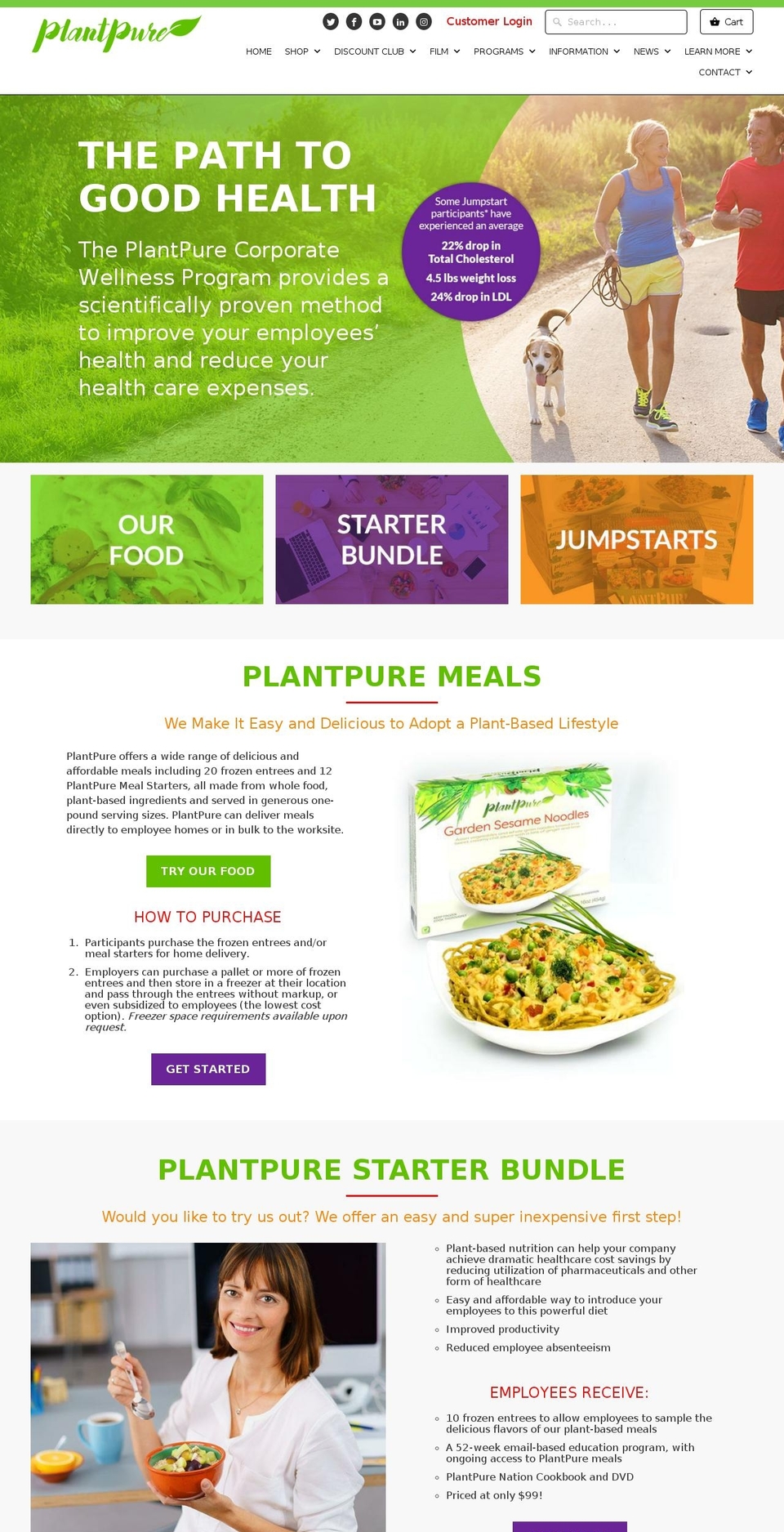 New PlantPure Design 2018 BoldPOv2Aug Shopify theme site example plantpurewellness.com