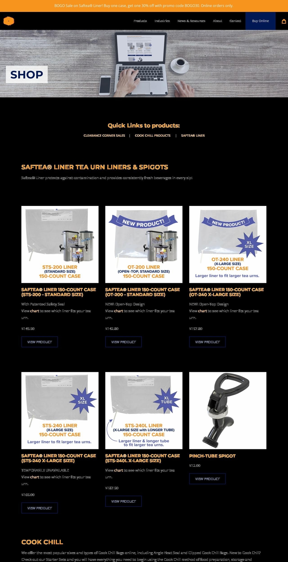 plasconwebstore.com shopify website screenshot
