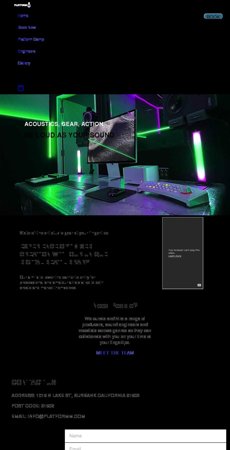 platformm.com shopify website screenshot