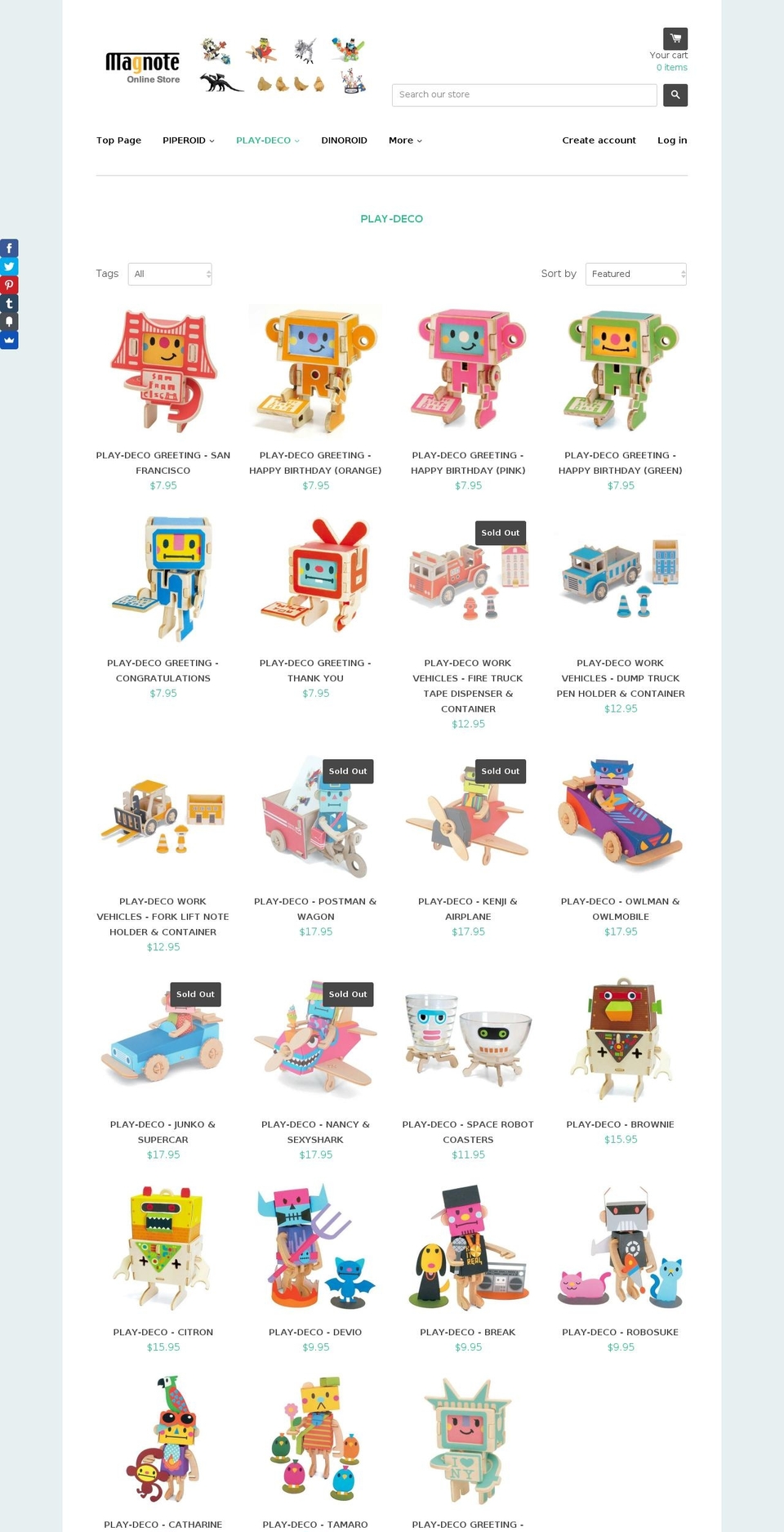 play-deco.com shopify website screenshot