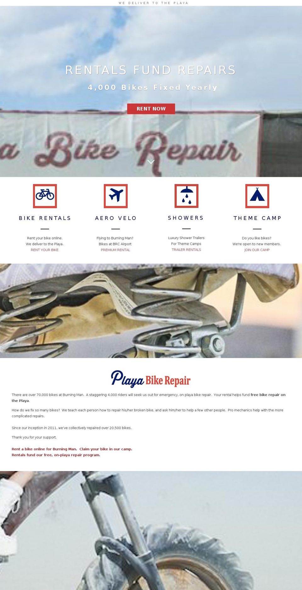 playabiketransport.com shopify website screenshot