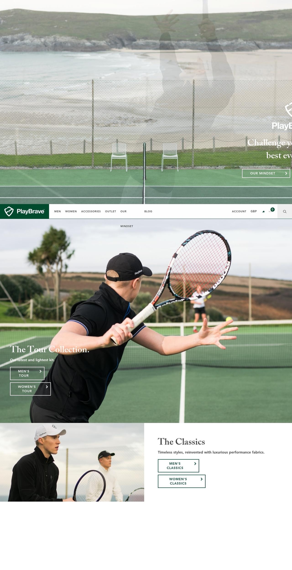 PlayBrave Shopify theme site example playbrave.com