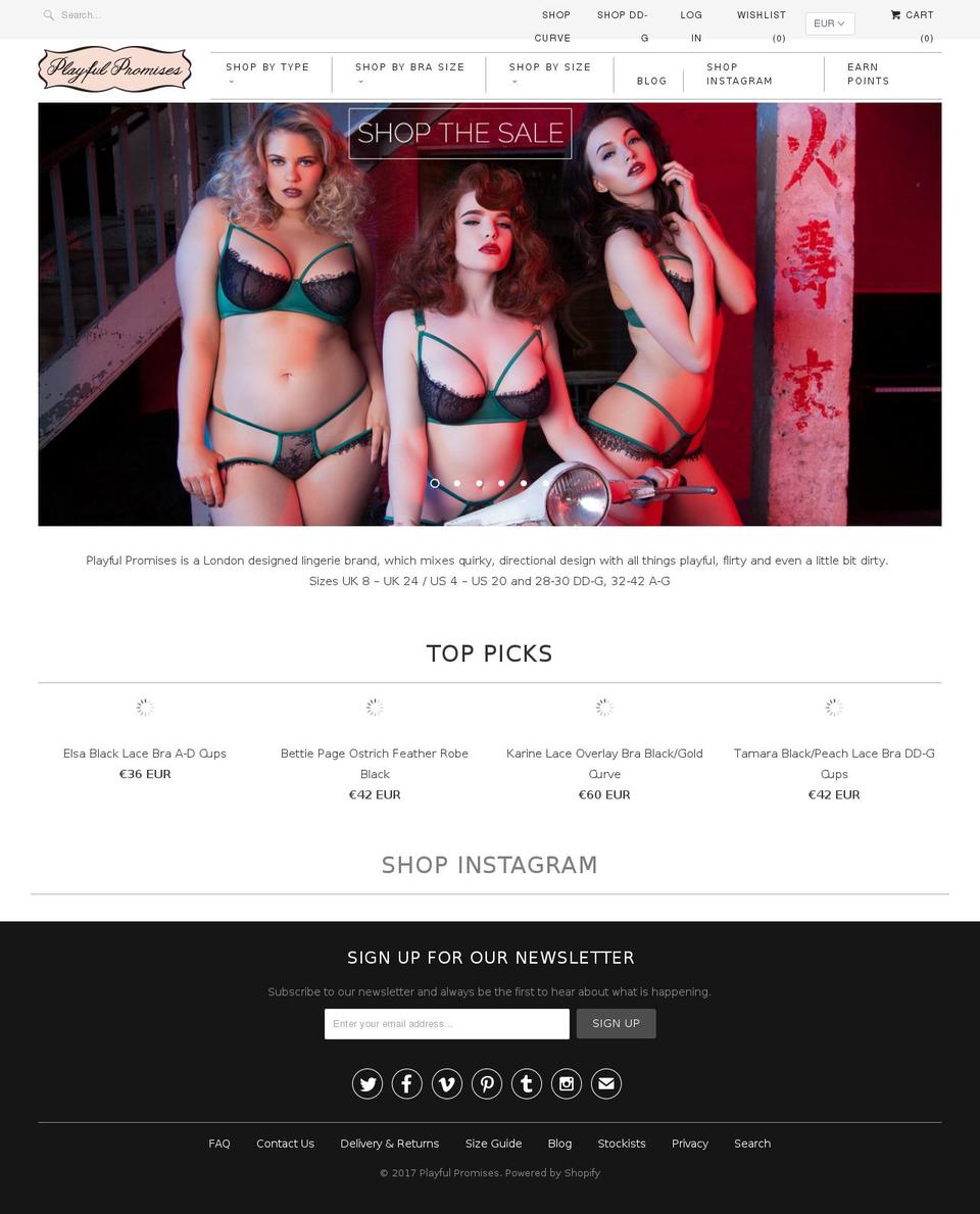 playfulpromises.com shopify website screenshot