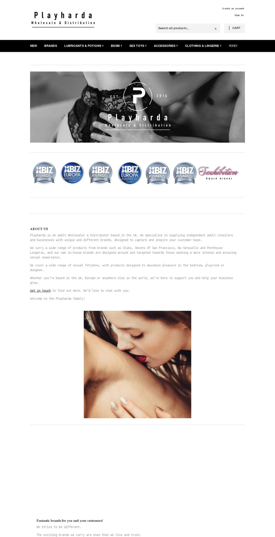 playharda.co.uk shopify website screenshot