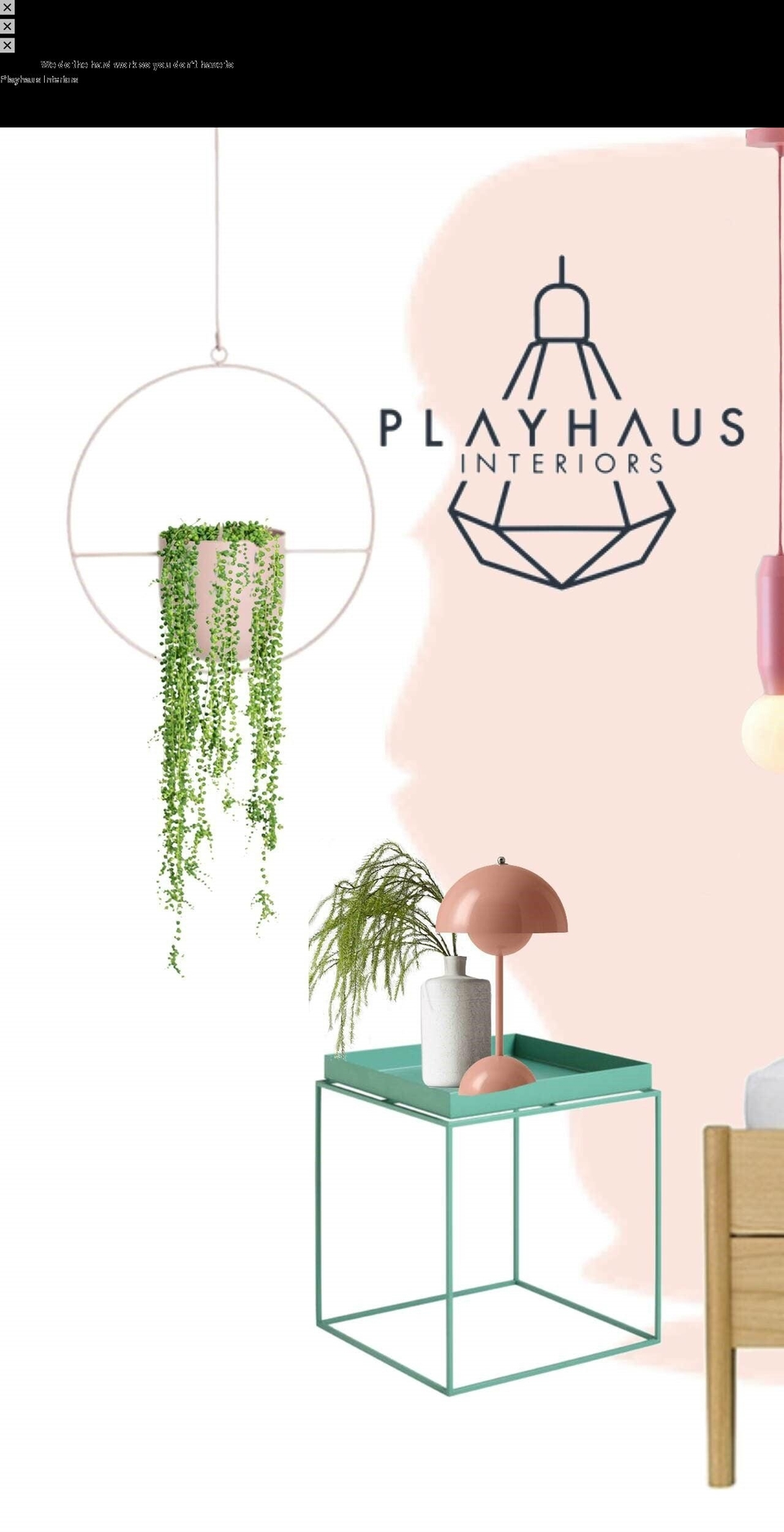 playhausinteriors.com — Shopify storefront screenshot