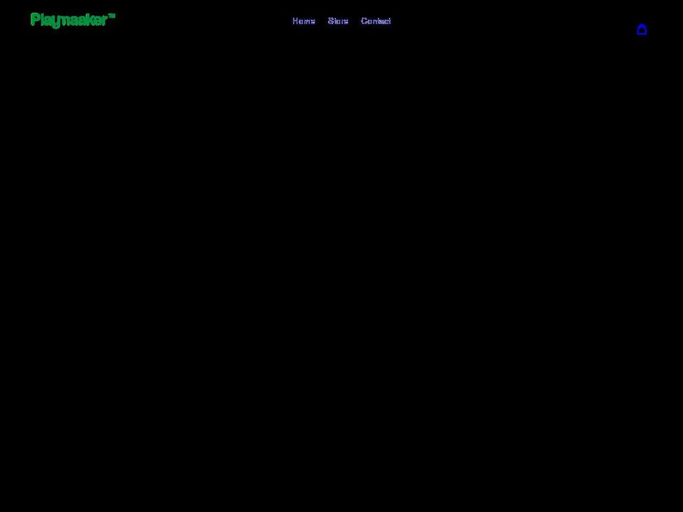 playmaaker.store shopify website screenshot