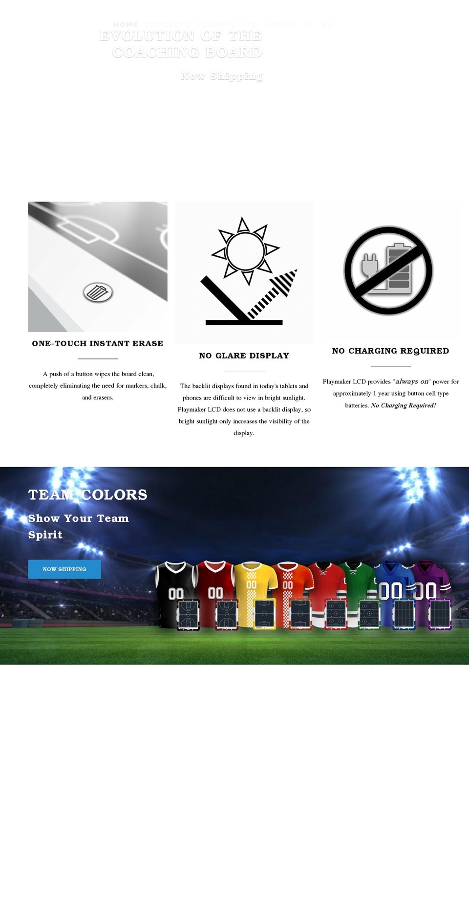 playmakerlcd.com — Shopify storefront screenshot