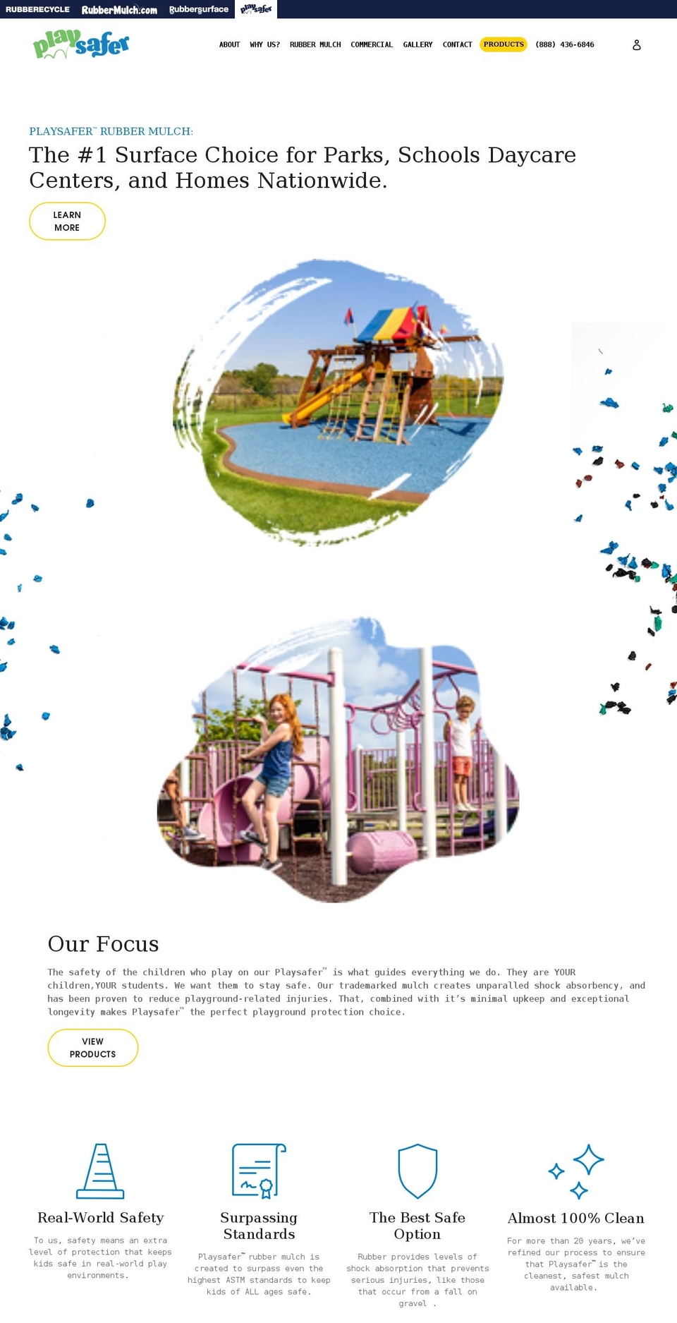 playsafer.com shopify website screenshot