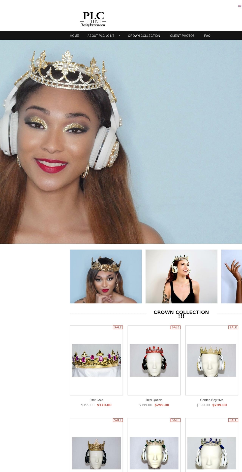 plcjoint.com — Shopify storefront screenshot
