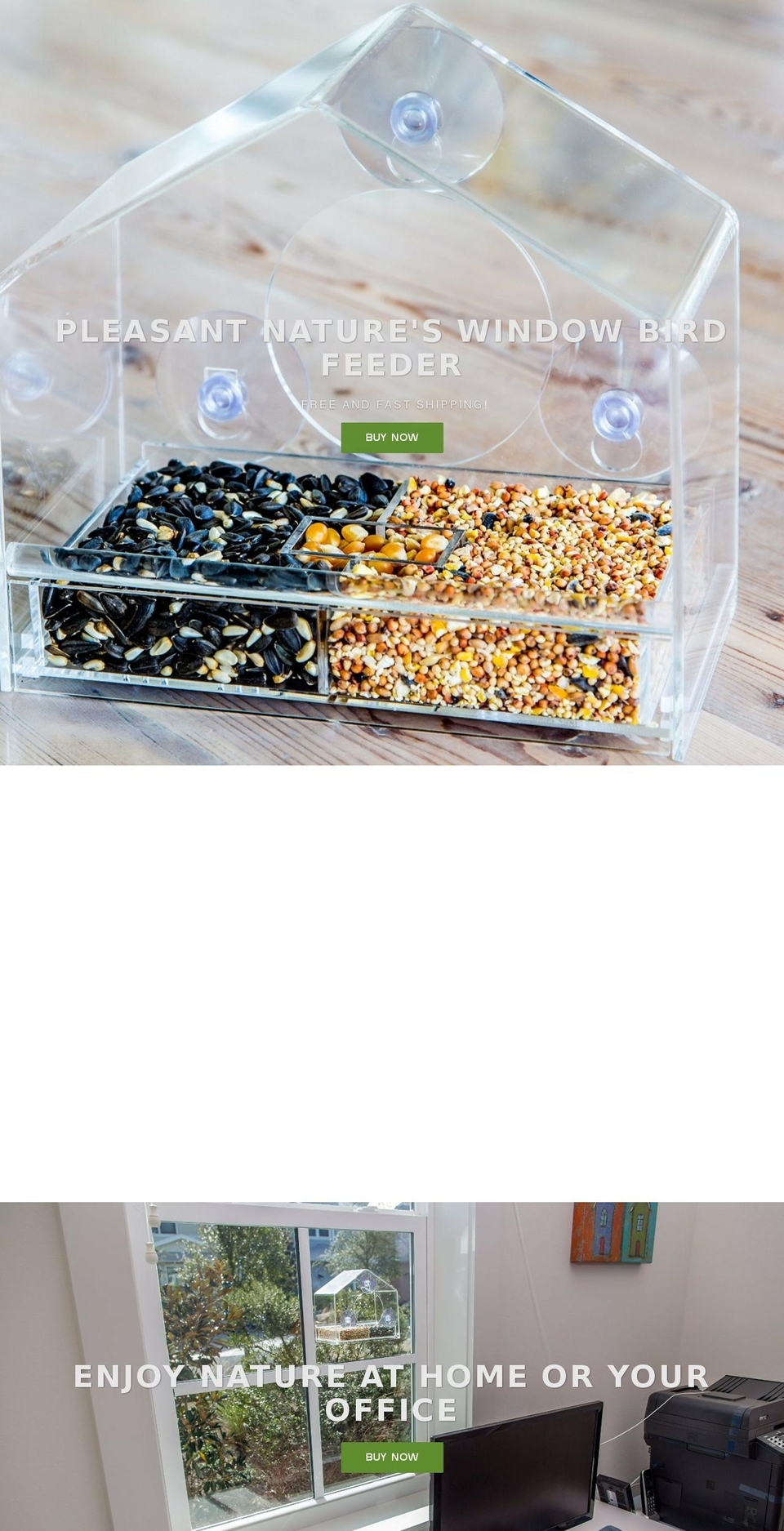 pleasantnature.com shopify website screenshot