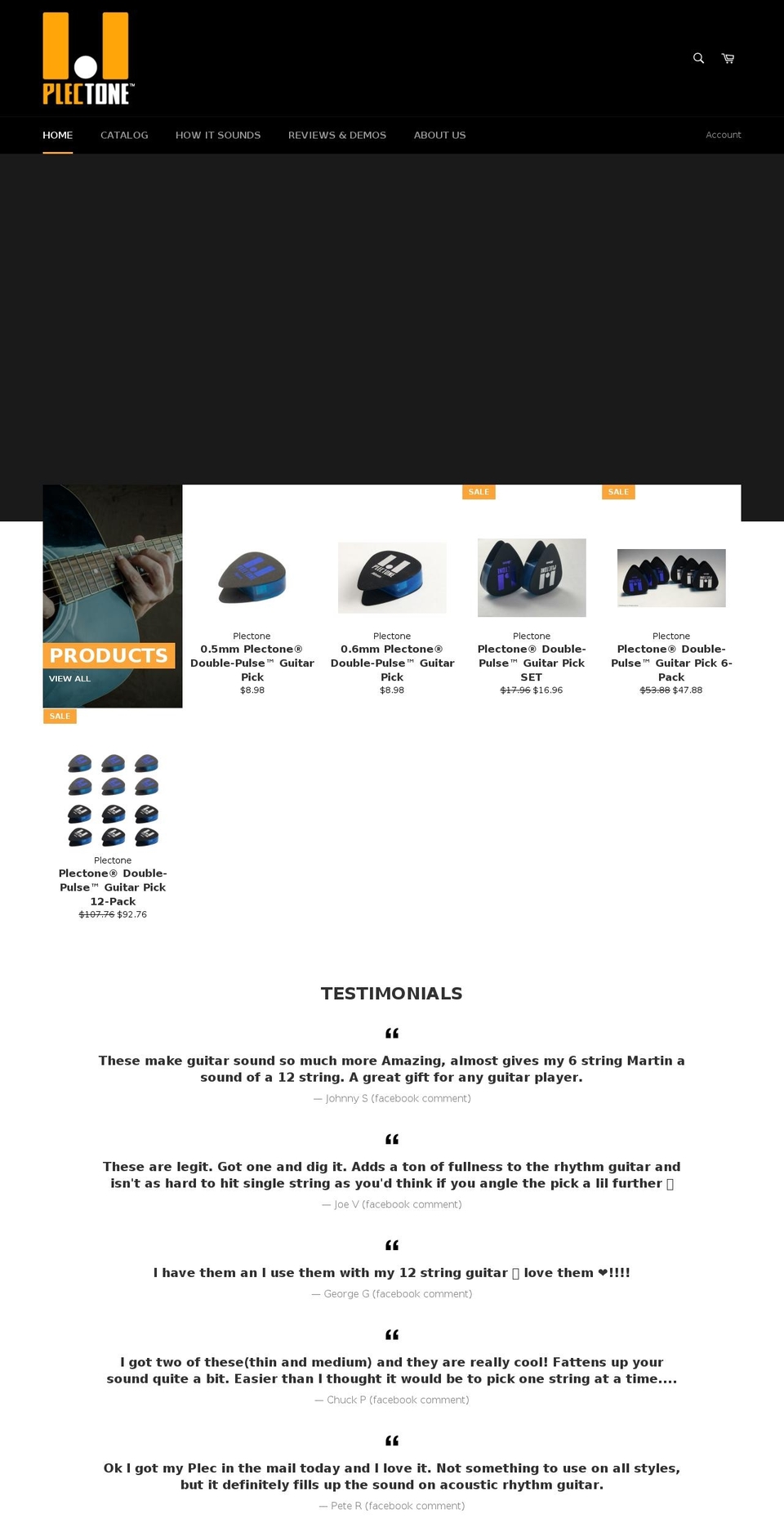 plectone.com shopify website screenshot