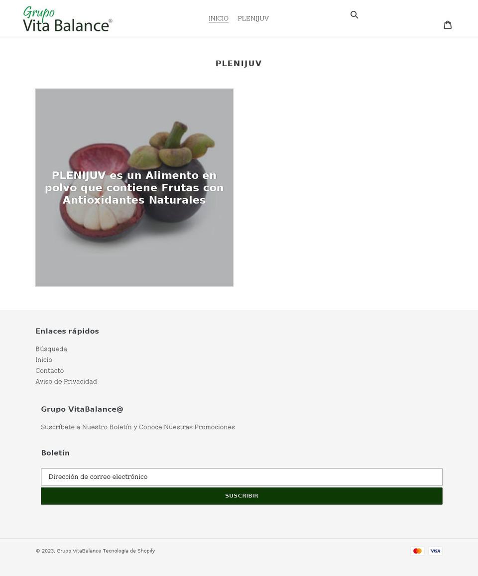 plenijuv.com shopify website screenshot