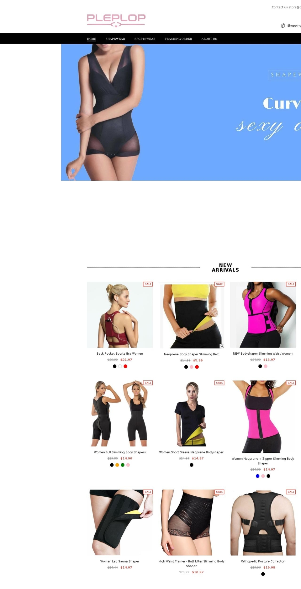pleplop.com shopify website screenshot