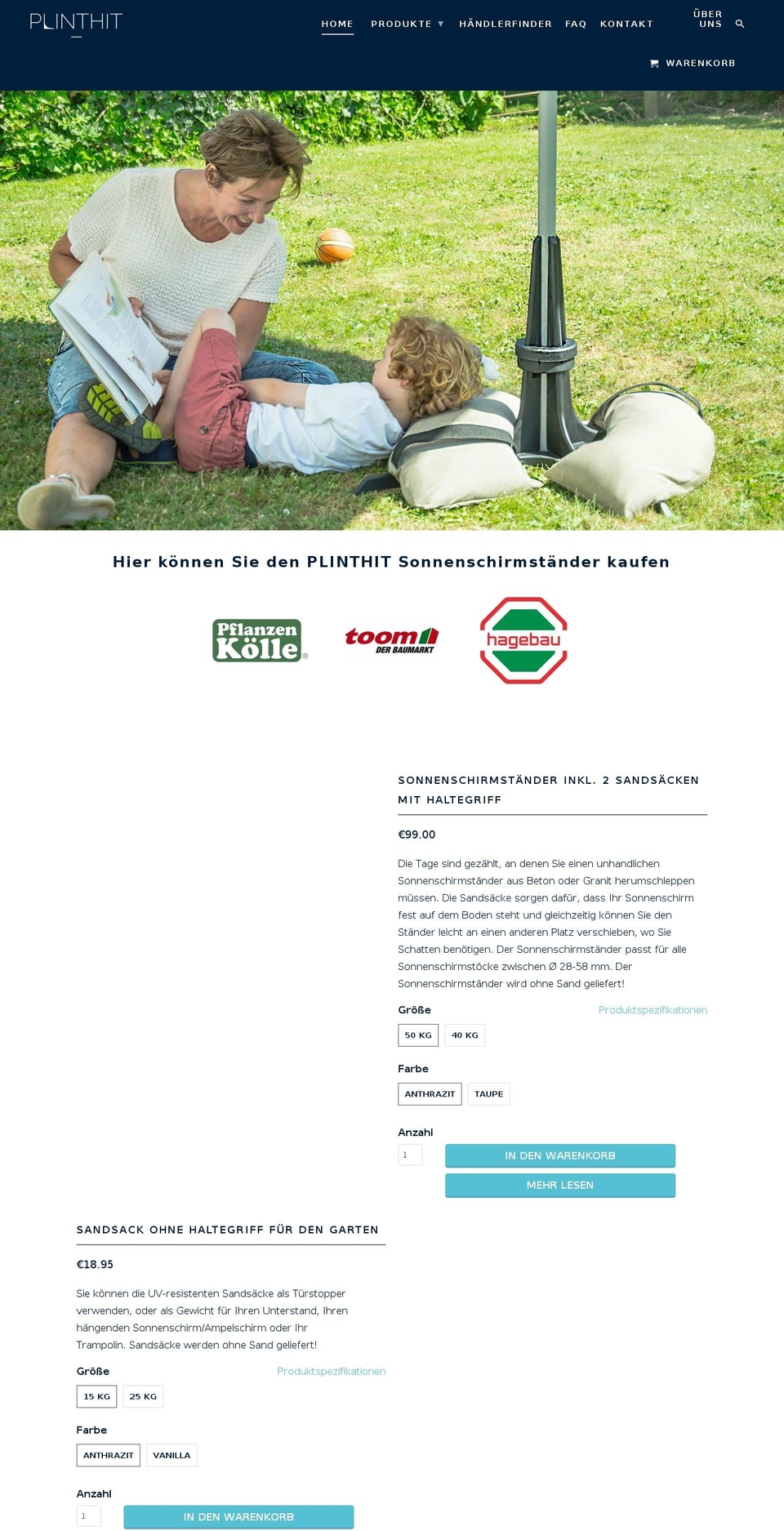 plinthit.com shopify website screenshot