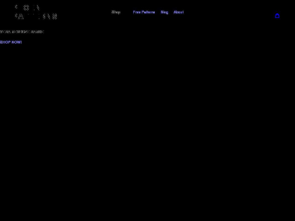 ploenpatterns.com — Shopify storefront screenshot