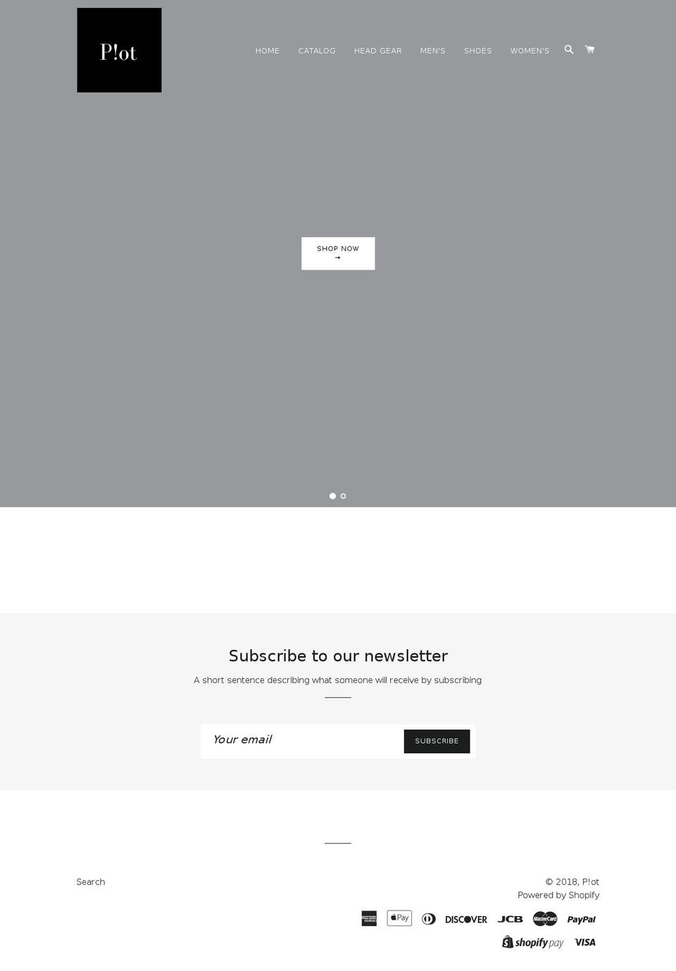 plot21.com shopify website screenshot