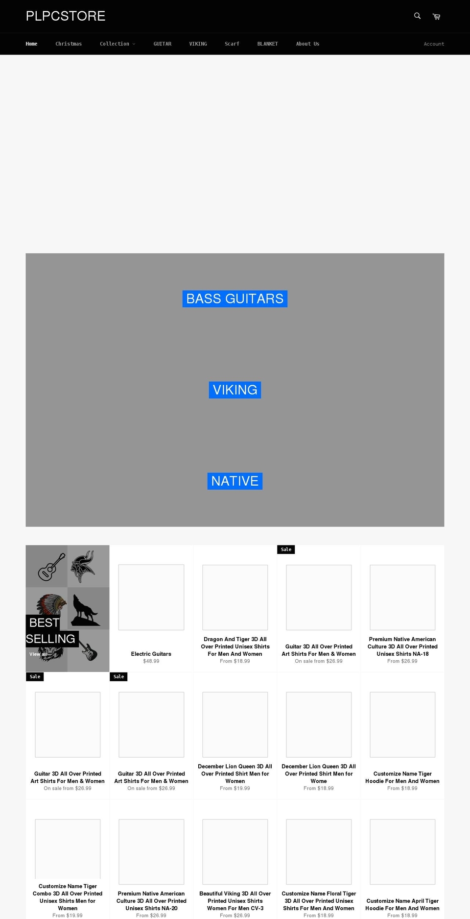 plpcstore.com shopify website screenshot