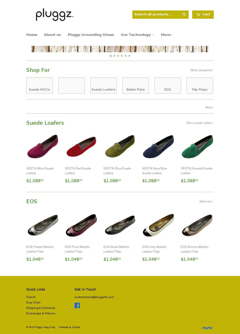 pluggzhk.com — Shopify storefront screenshot