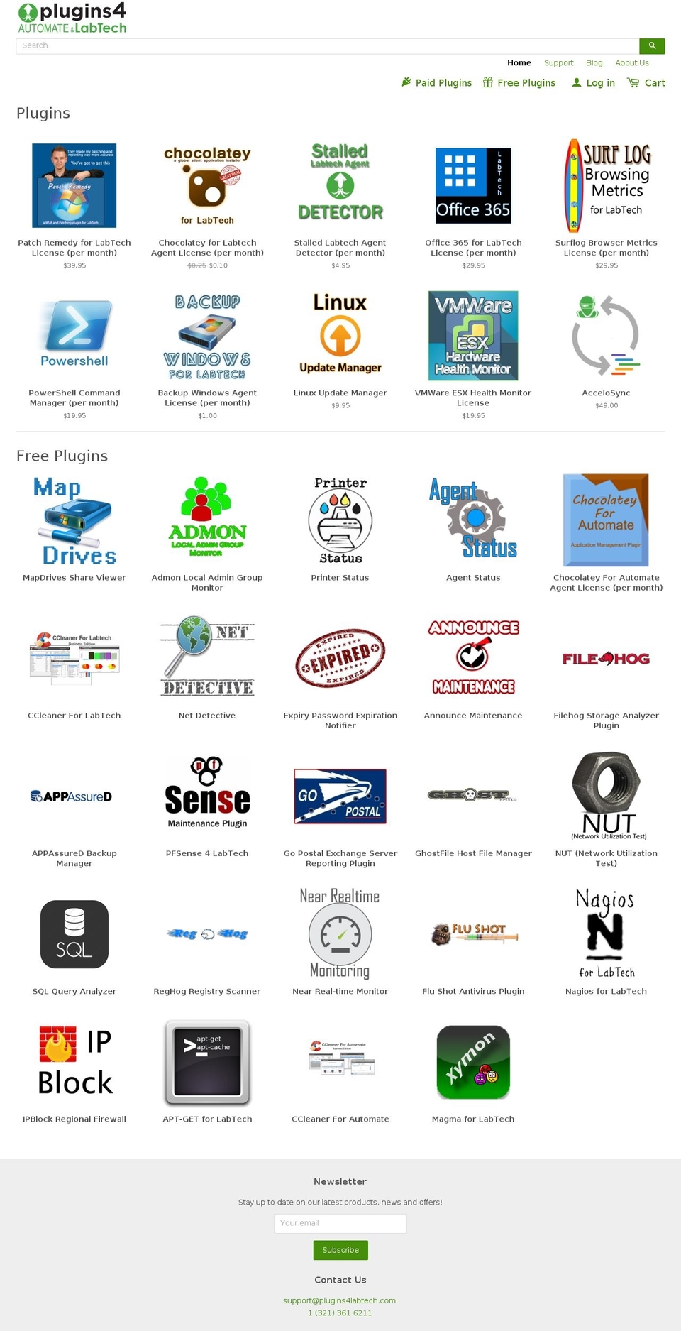 Plugins4LabTech V2.1.5 Shopify theme site example pluginsforlabtech.com
