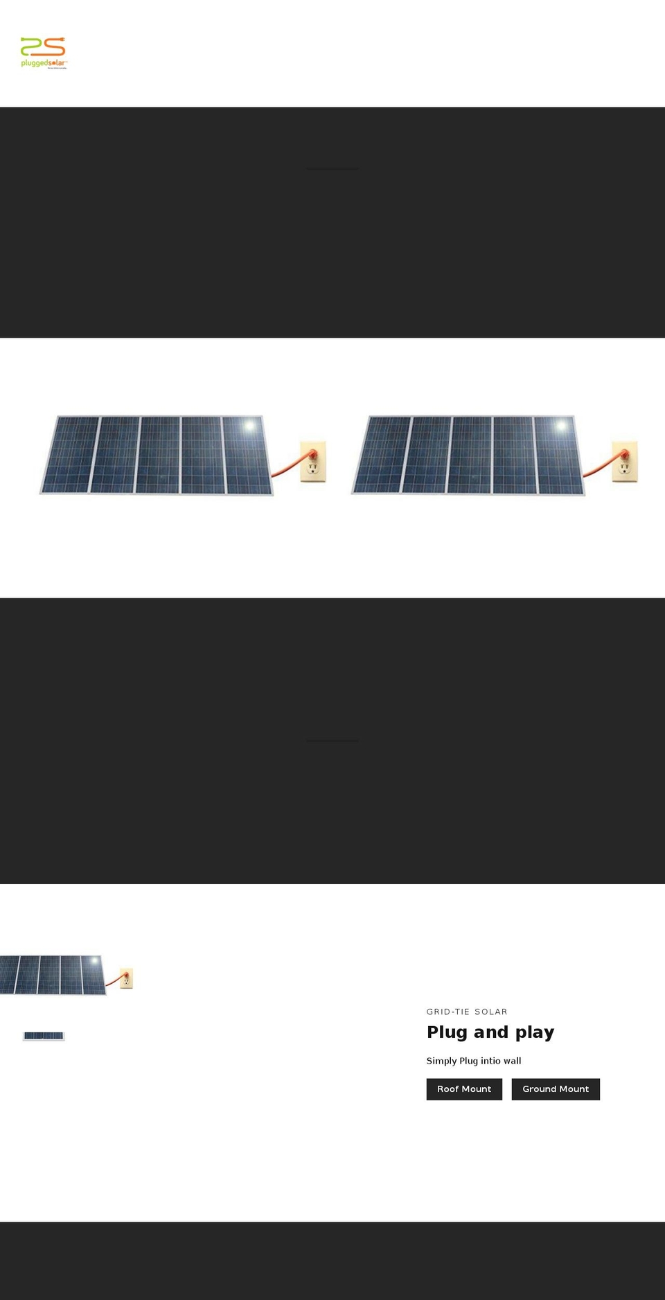 plugpower.solar shopify website screenshot