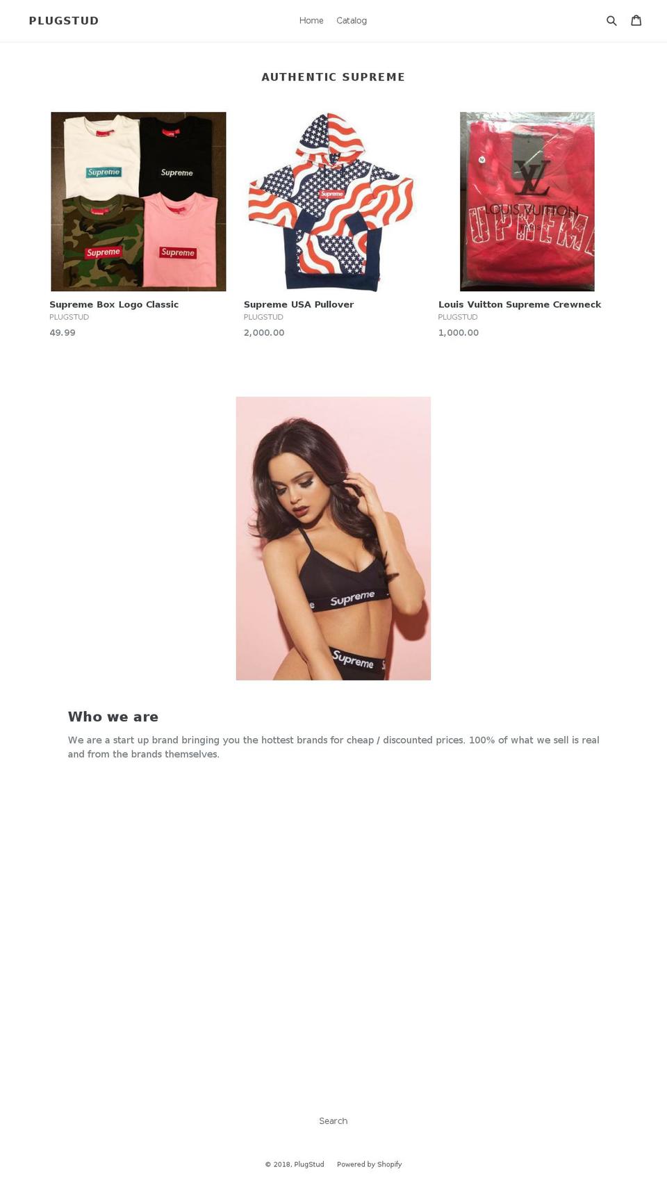 plugstud.com — Shopify storefront screenshot