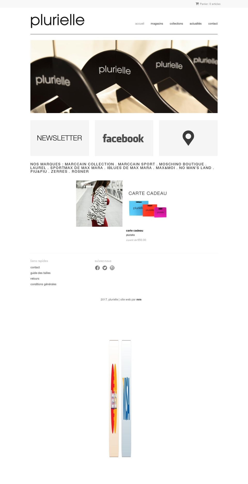 plurielle.be shopify website screenshot