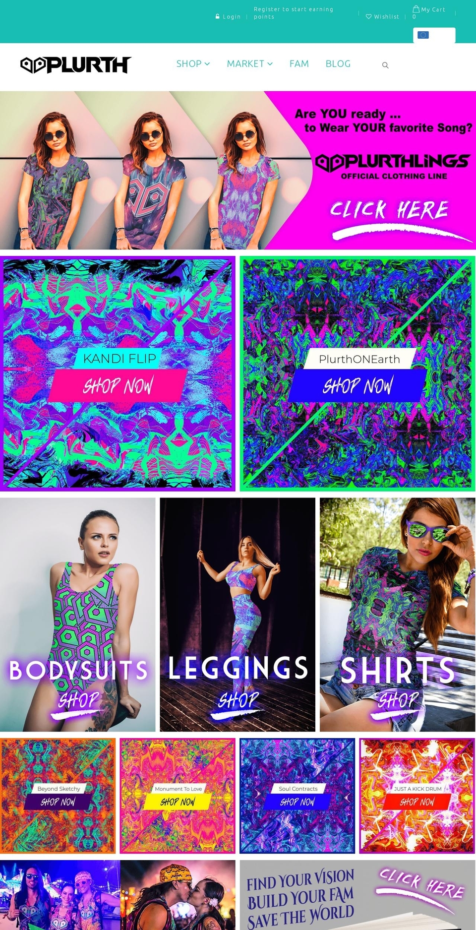 plurth.com — Shopify storefront screenshot