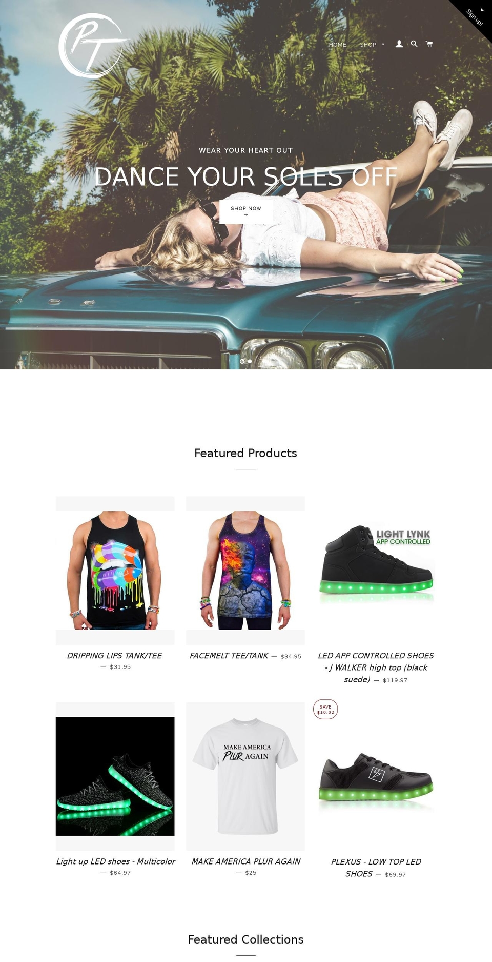 plurtribe.com shopify website screenshot