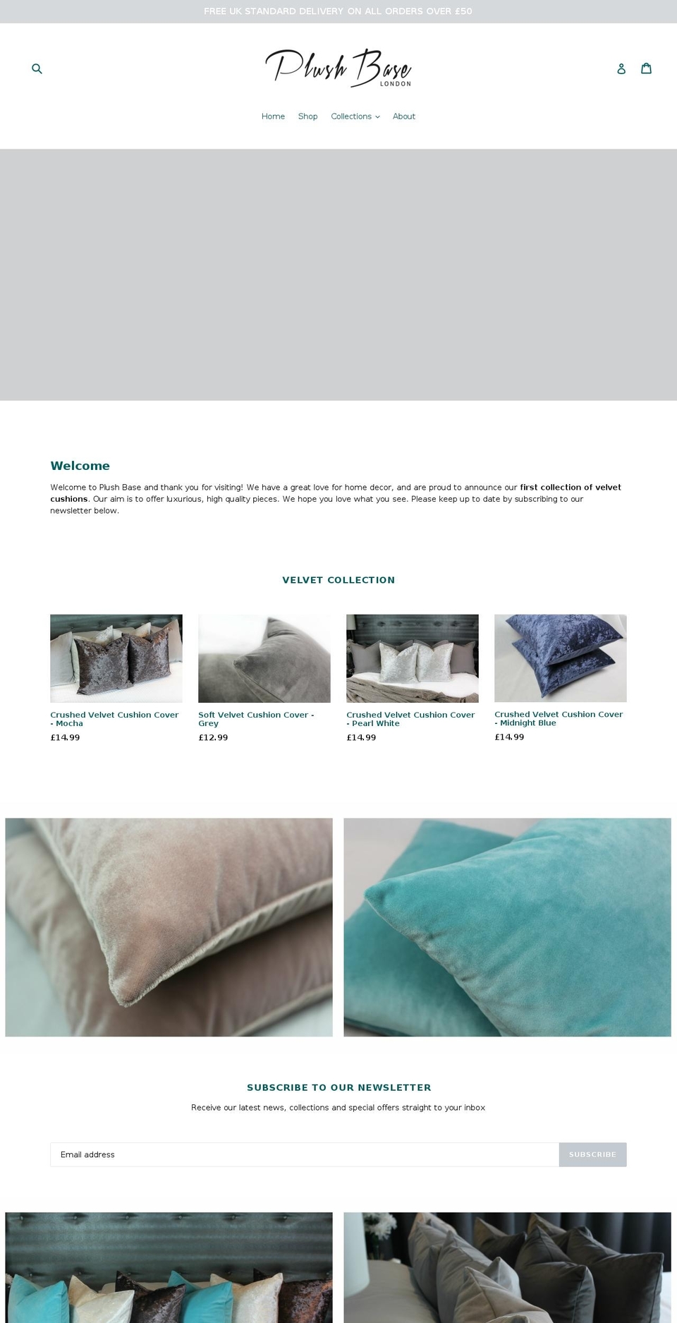 plushbase.com — Shopify storefront screenshot