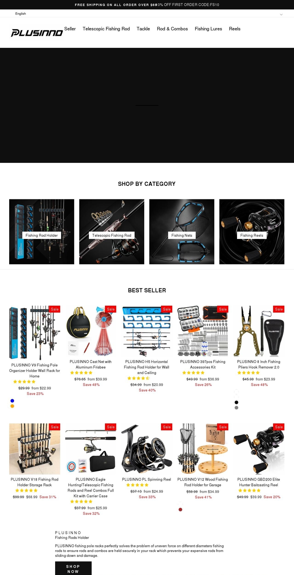 plusinno.com shopify website screenshot