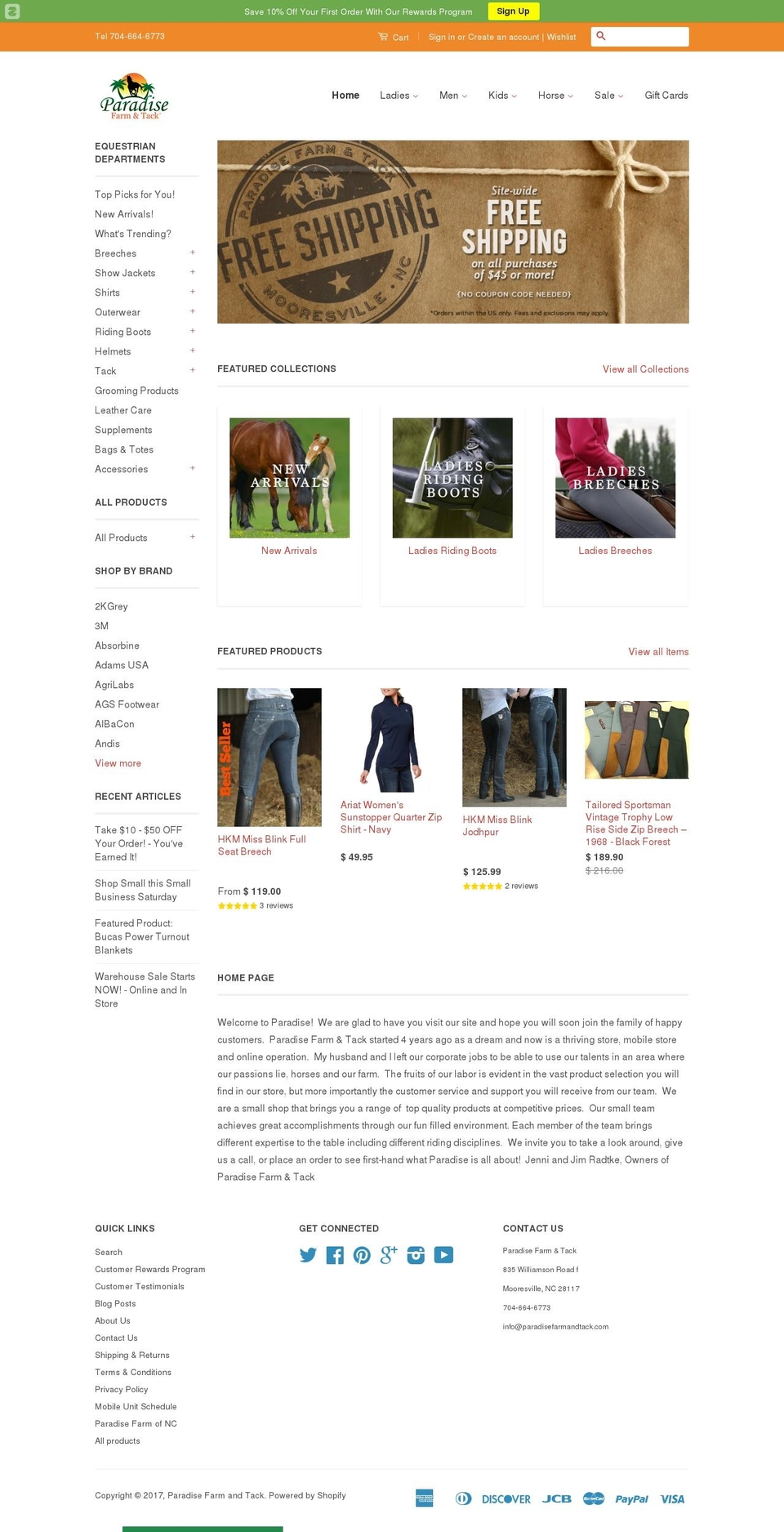 plussizebreeches.com shopify website screenshot
