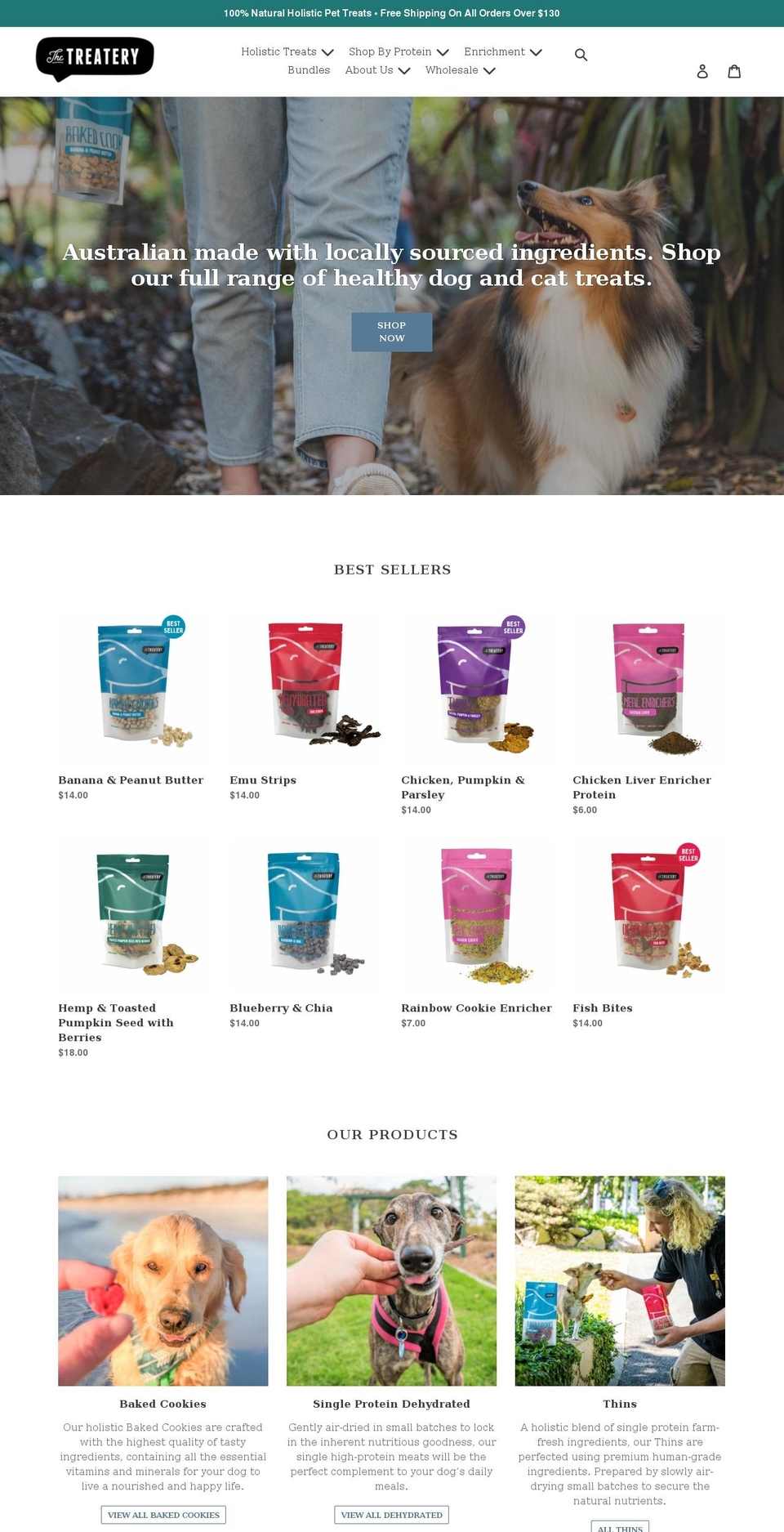 plutoandallytreatery.com.au shopify website screenshot