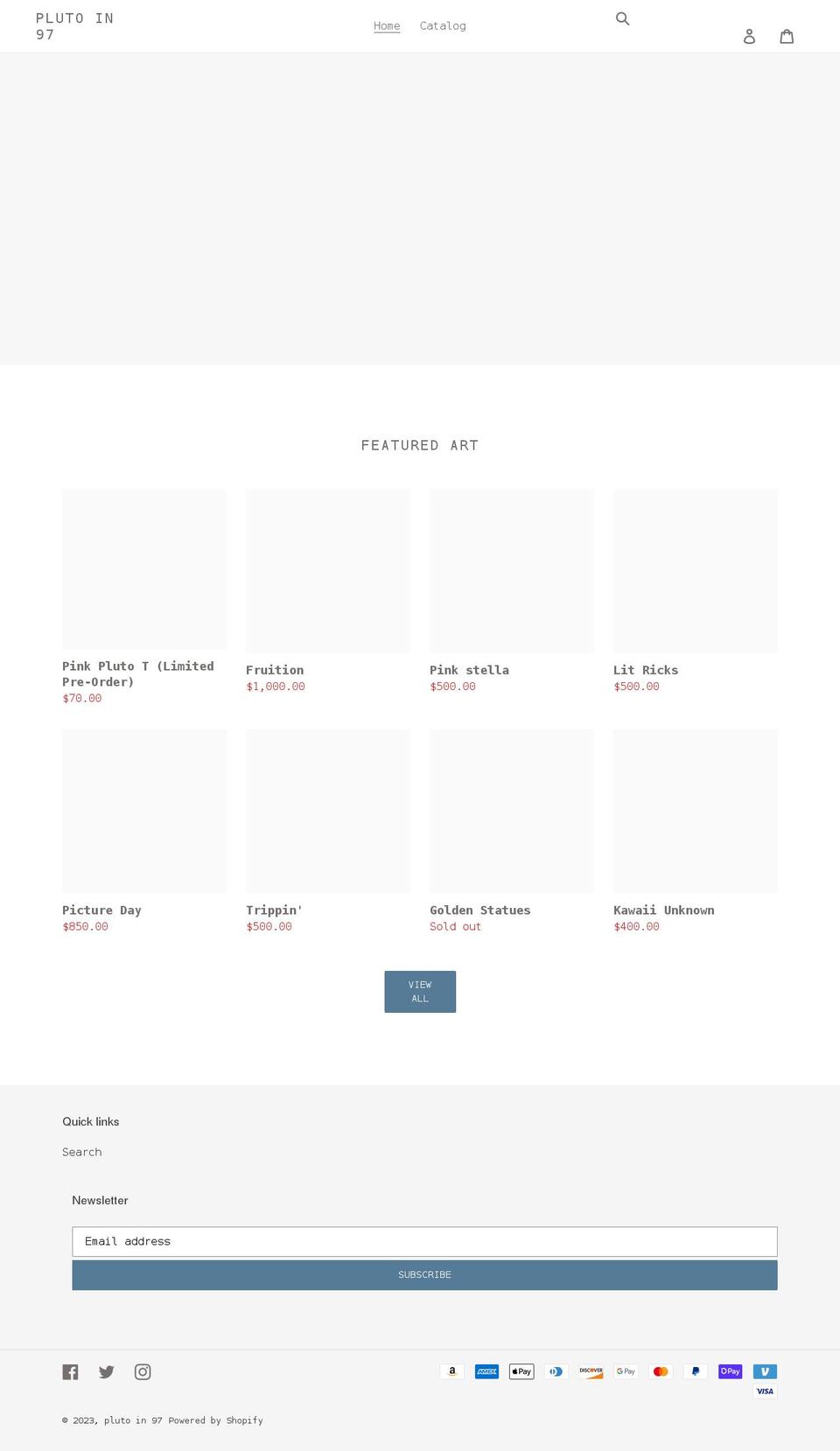 plutoin97.com shopify website screenshot